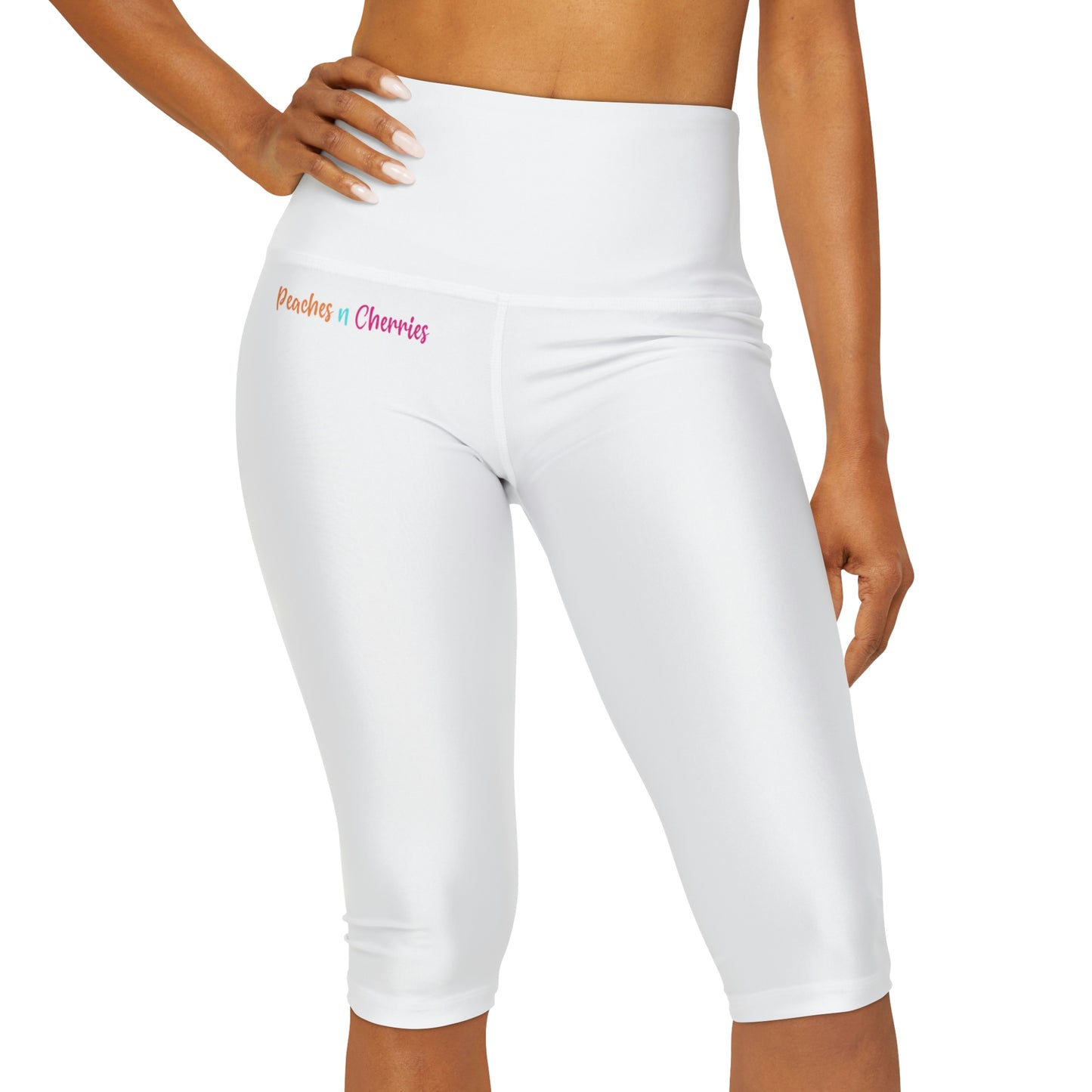 Capri White Leggings