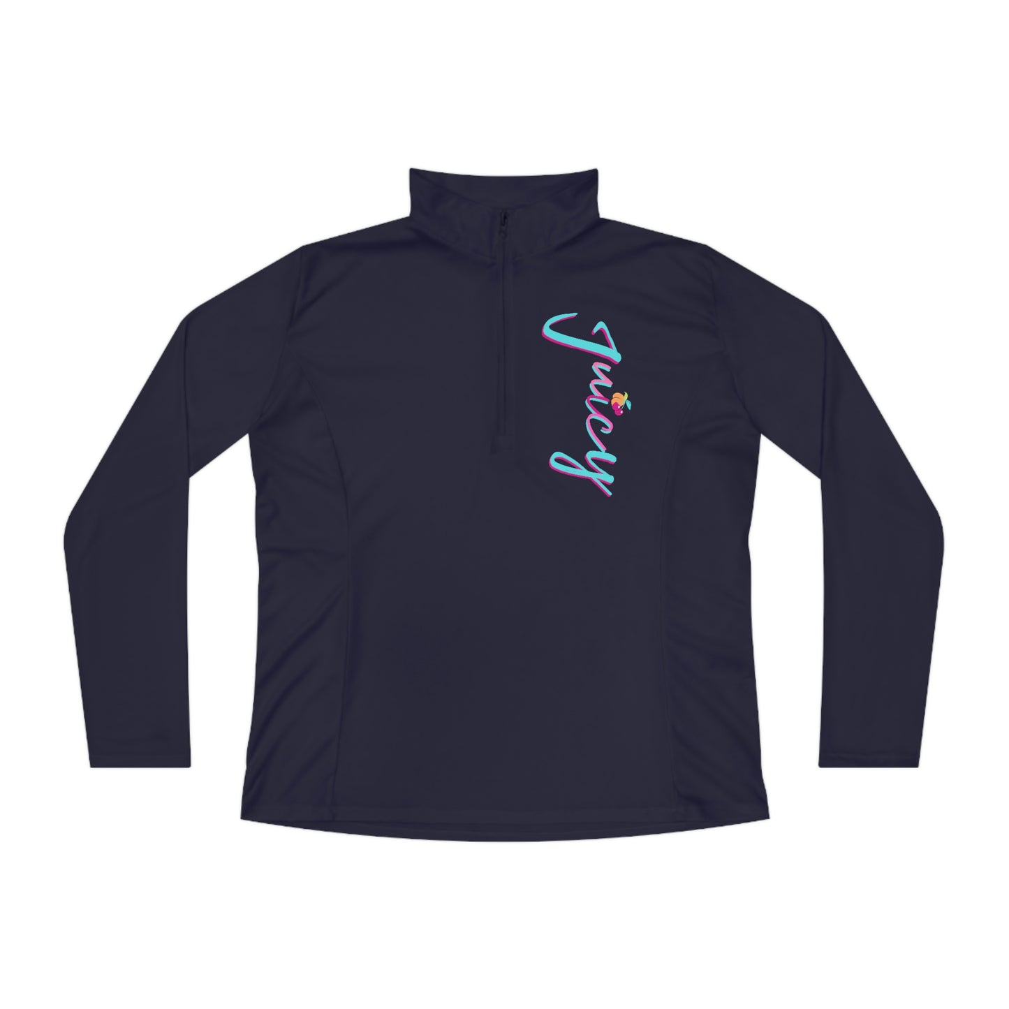 Juicy Quarter-Zip Pullover-Peaches n Cherries