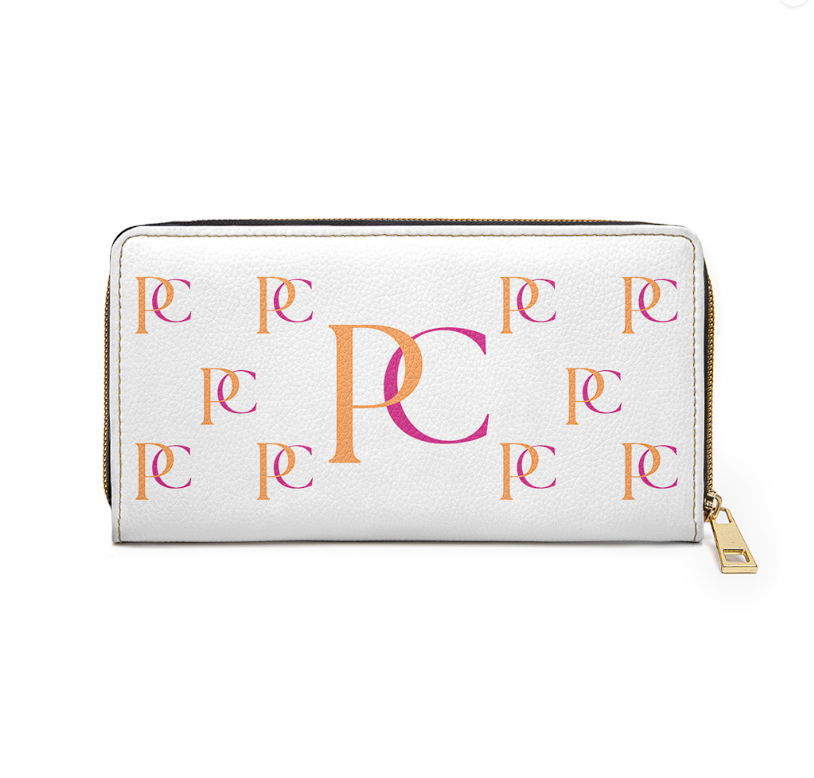 PnC White Leather Wallet