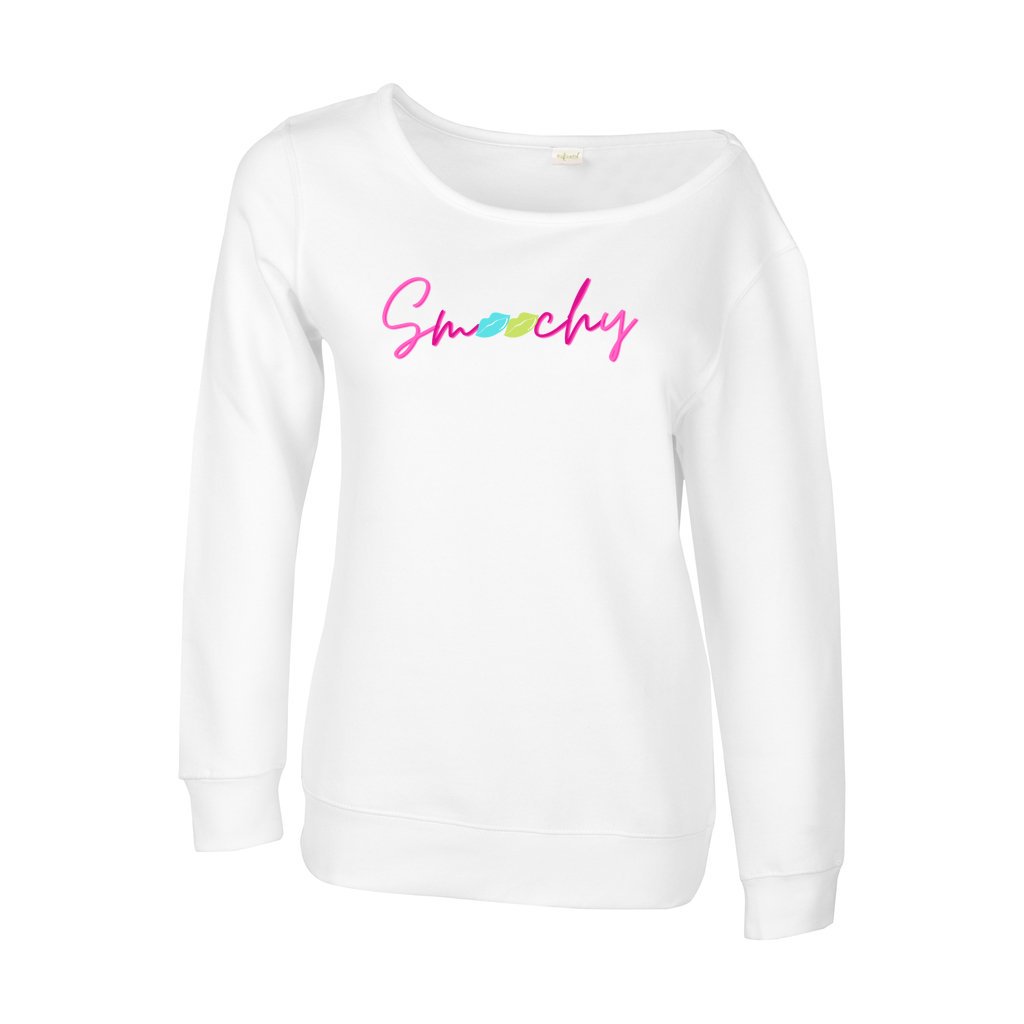 Smoochy Off Shoulder Sweatshirt
