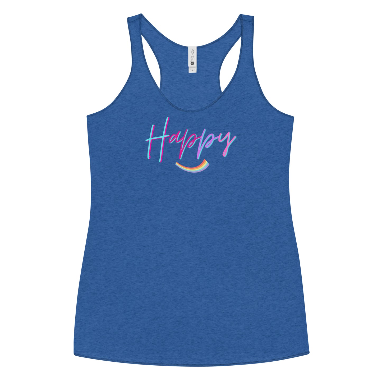 Happy Racerback Tank
