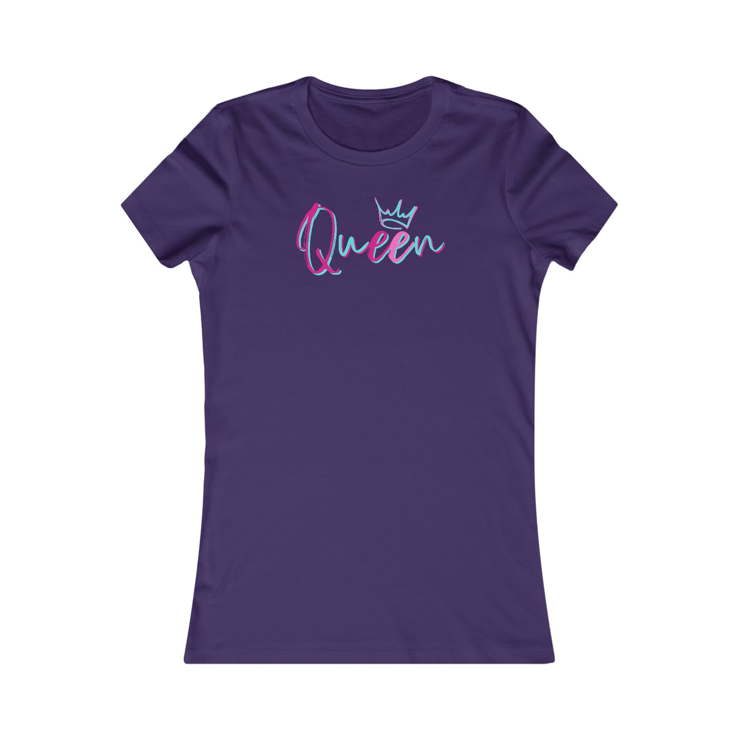 Queen Slim Tee-Peaches n Cherries