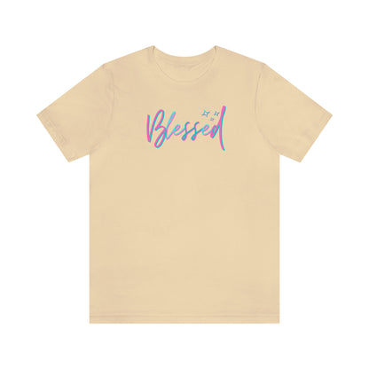 Blessed Short Sleeve-Peaches n Cherries