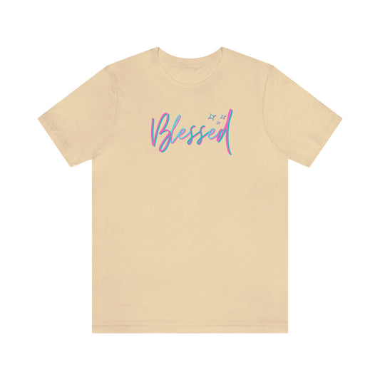 Blessed Short Sleeve-Peaches n Cherries
