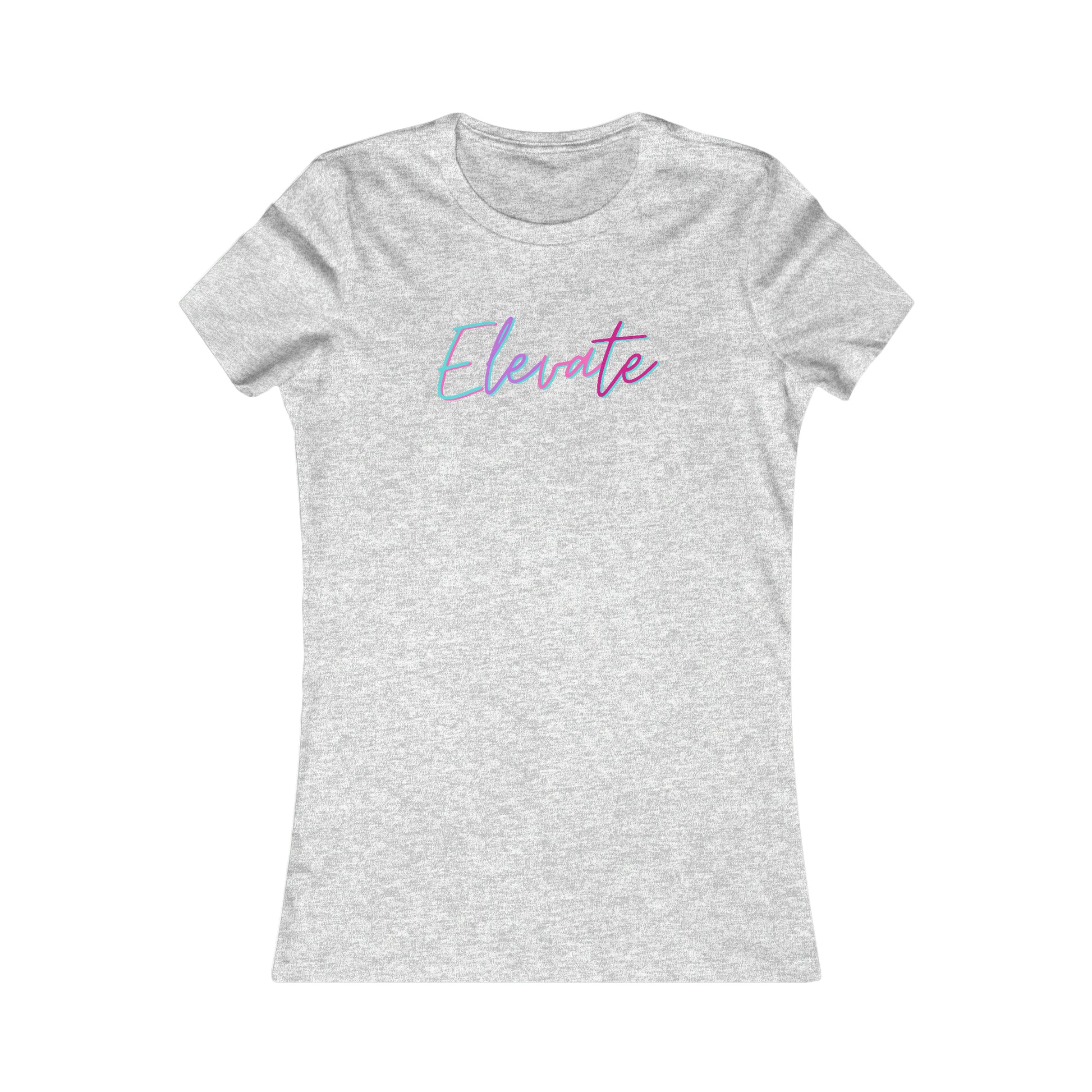 Elevate Slim Tee-Peaches n Cherries
