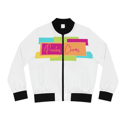 All-City Bomber Jacket-Peaches n Cherries