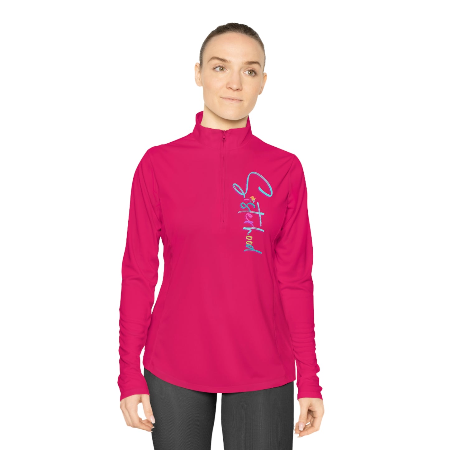 Sisterhood Signature Quarter-Zip Pullover