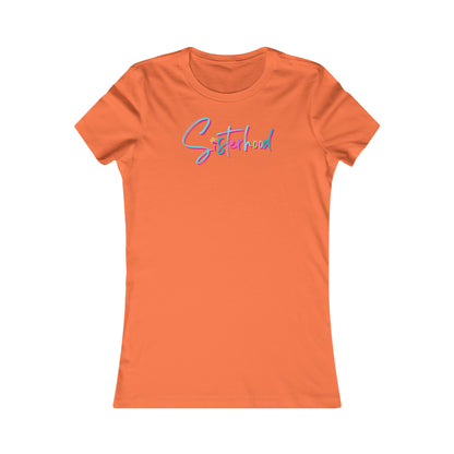 Sisterhood Signature Slim Tee