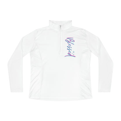 Blessed Quarter-Zip Pullover-Peaches n Cherries