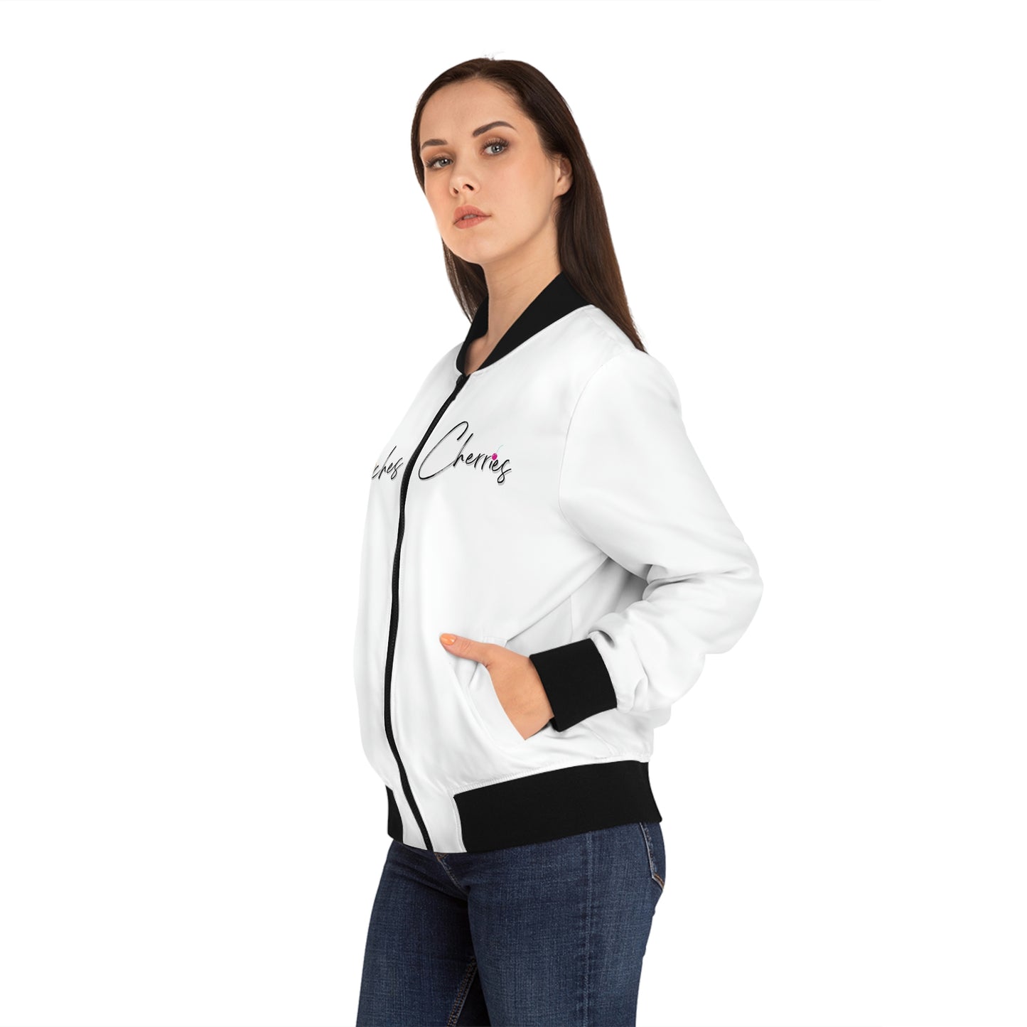Peaches n Cherries Signature Bomber Jacket