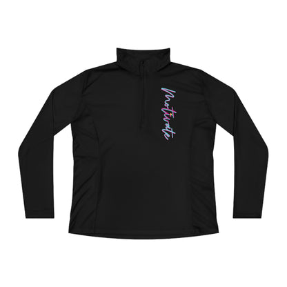 Motivate-Quarter Zip Pullover-Peaches n Cherries