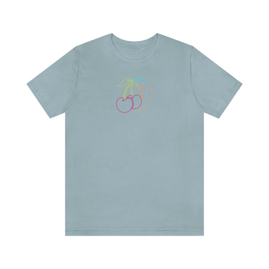 Fruitful Short Sleeve-Peaches n Cherries