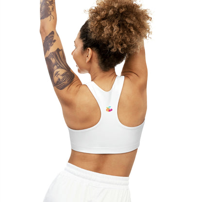 Fruitful White Sports Bra