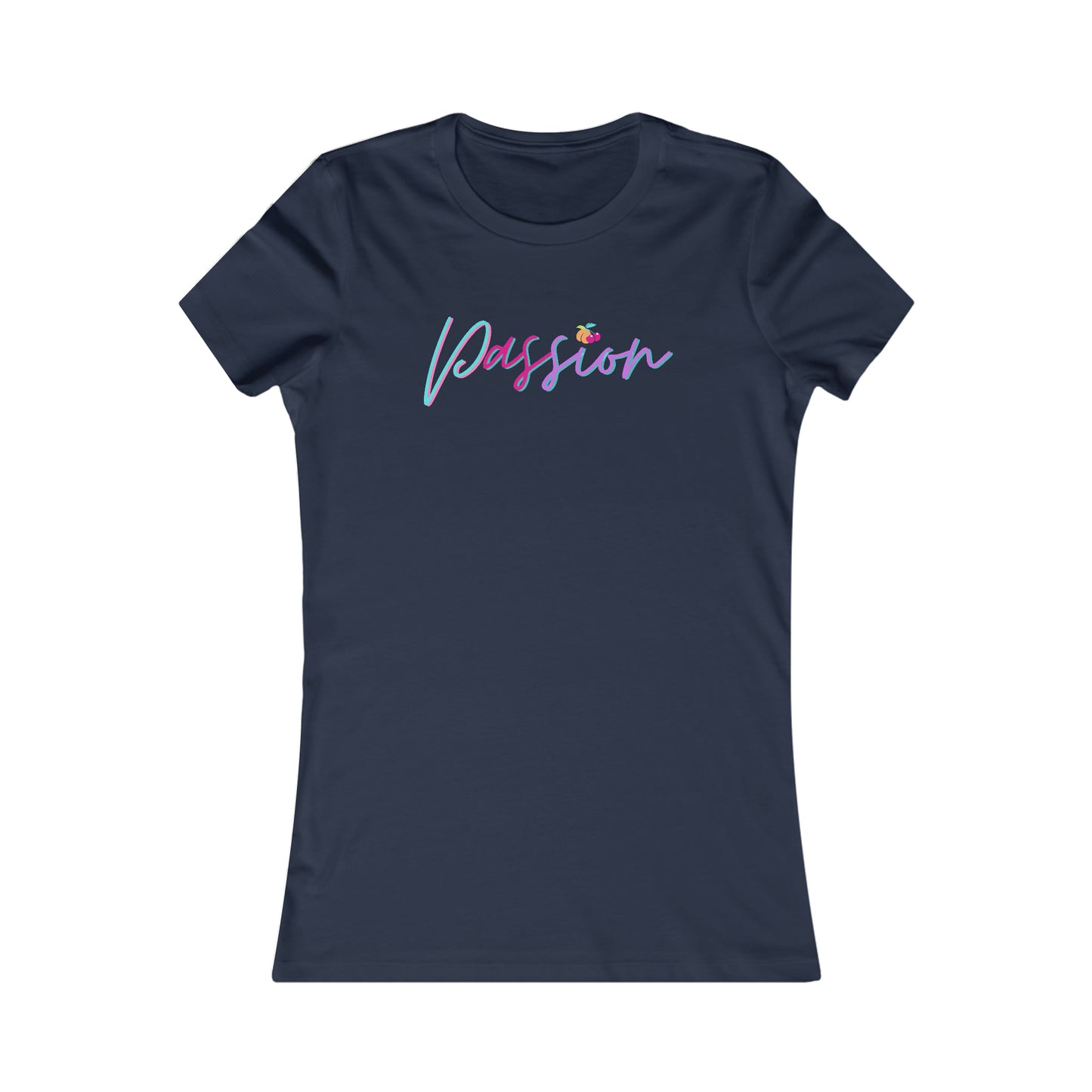 Passion Slim Tee-Peaches n Cherries