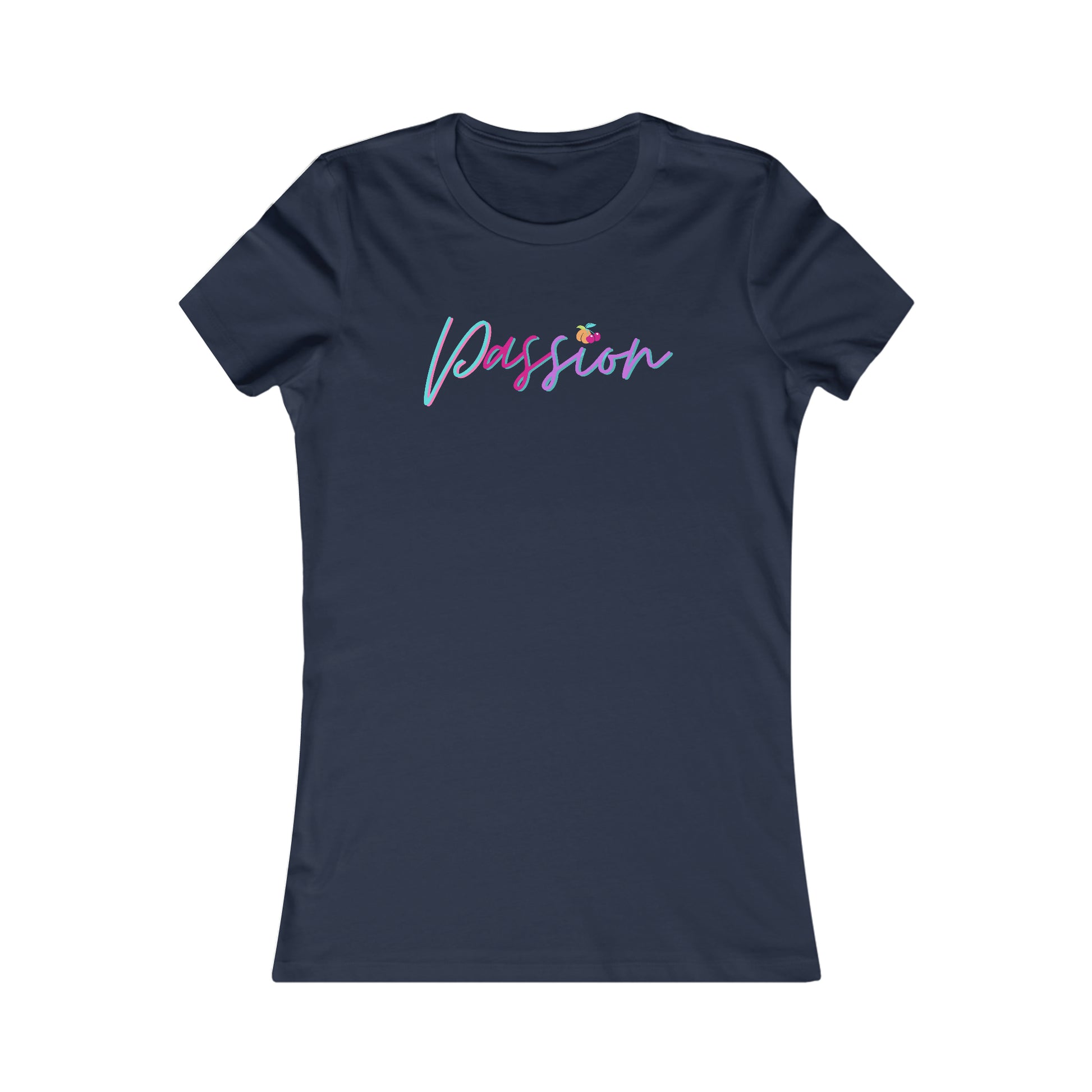 Passion Slim Tee-Peaches n Cherries
