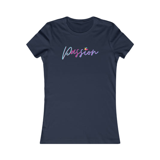 Passion Slim Tee-Peaches n Cherries