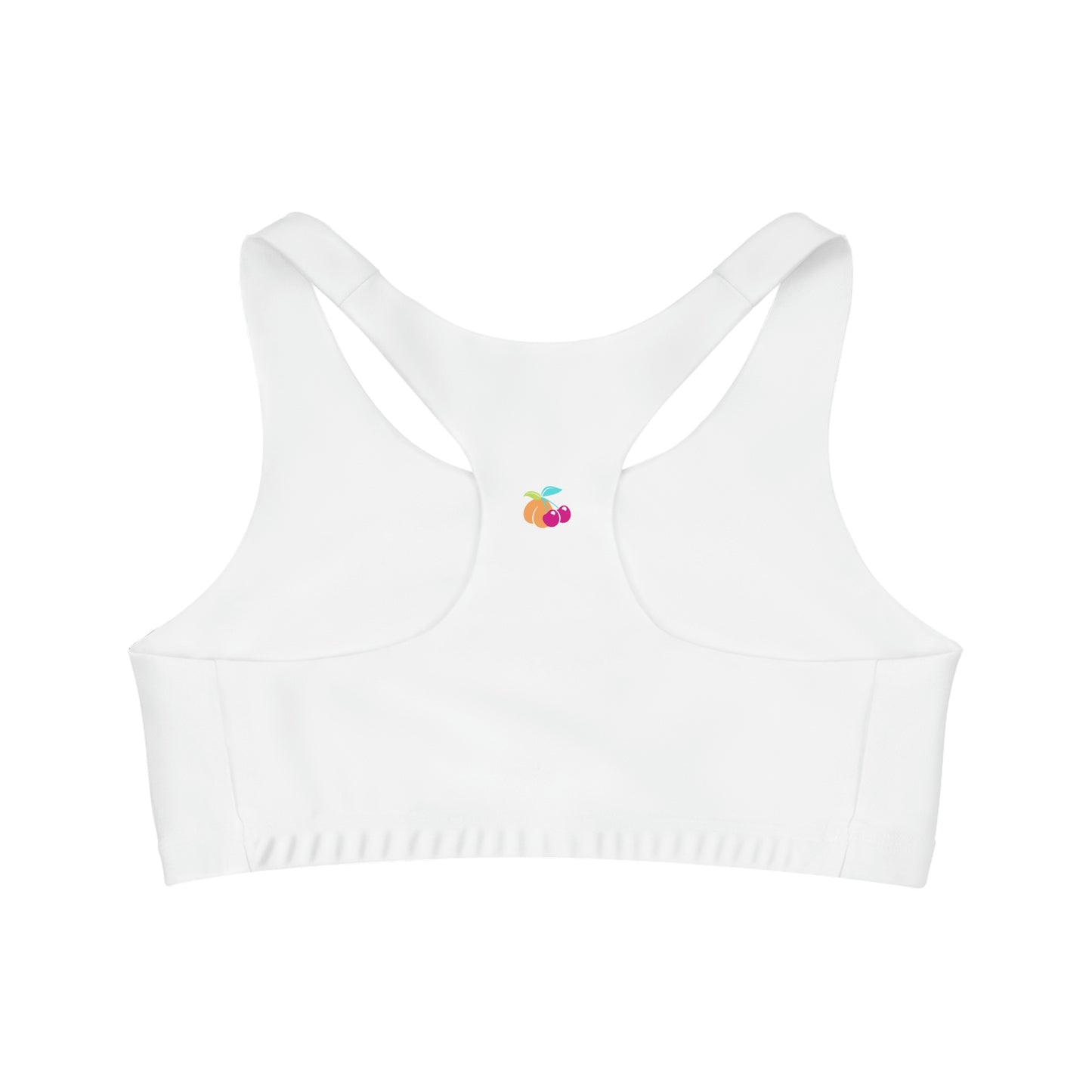 Fruitful White Sports Bra