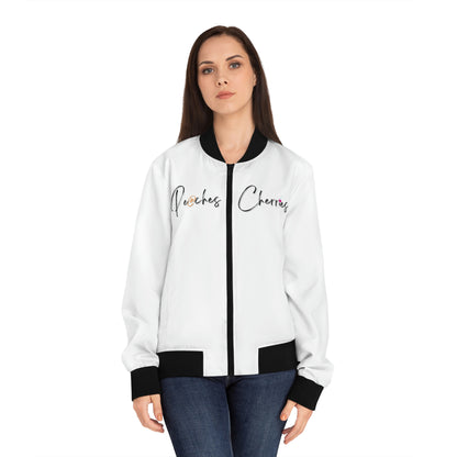 Peaches n Cherries Signature Bomber Jacket