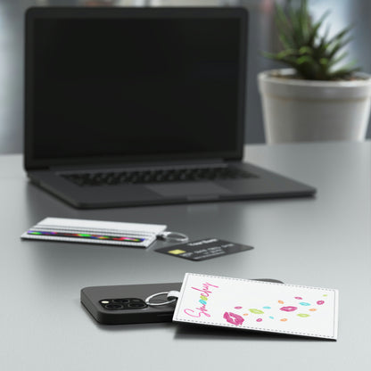 Smoochy Leather Card Holder