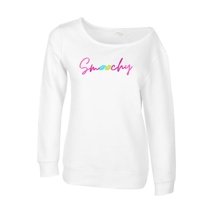 Smoochy Off Shoulder Sweatshirt