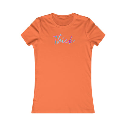 Thick Slim Tee-Peaches n Cherries