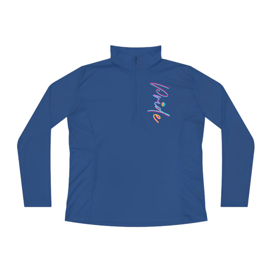 Pride Quarter-Zip Pullover-Peaches n Cherries