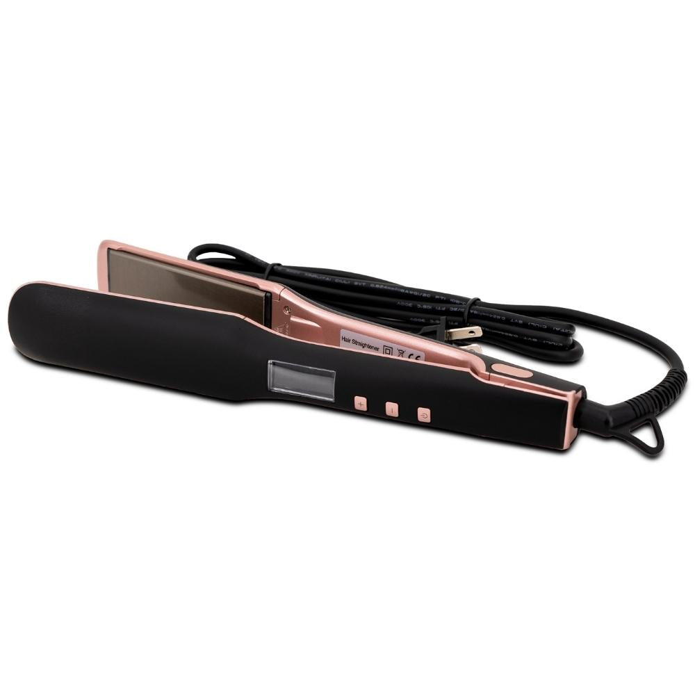 Titanium Flat Iron Black - Peaches n Cherries