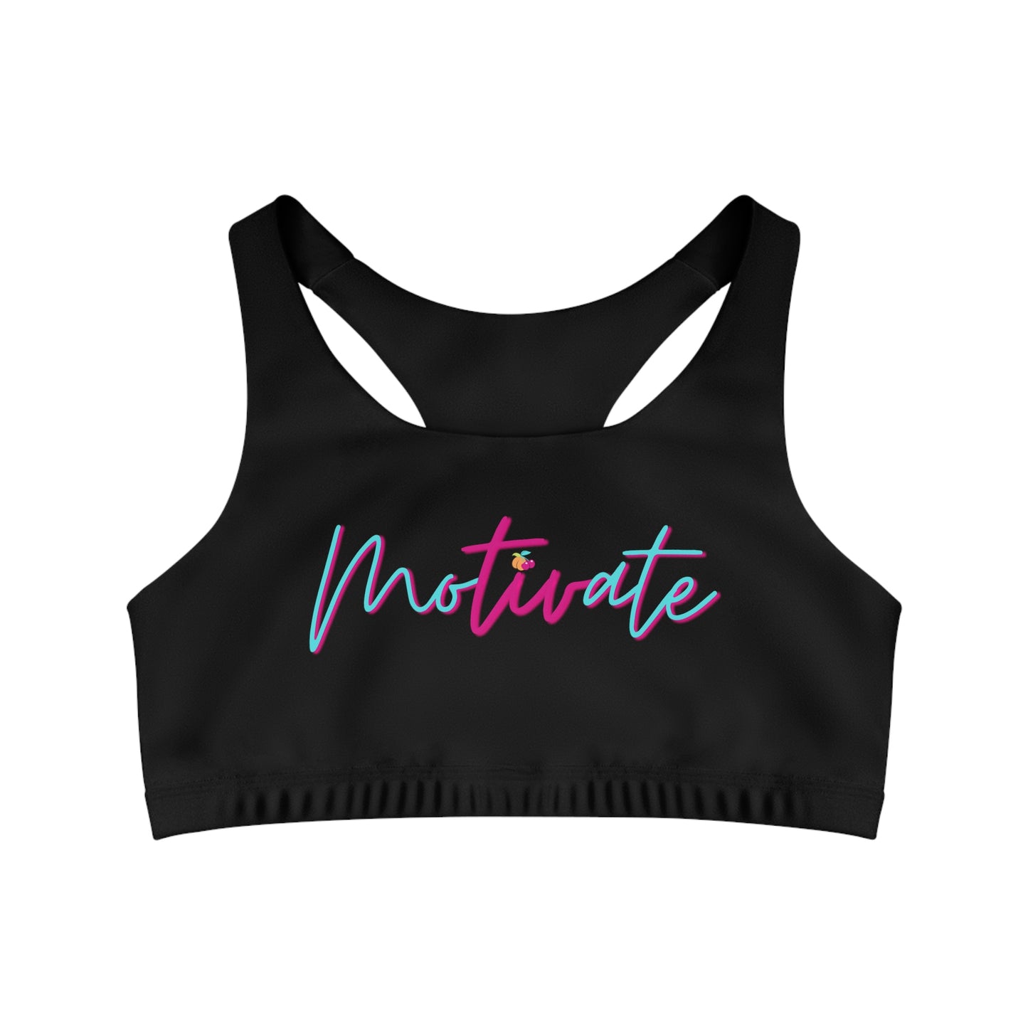 Motivate Sports Bra-Peaches n Cherries