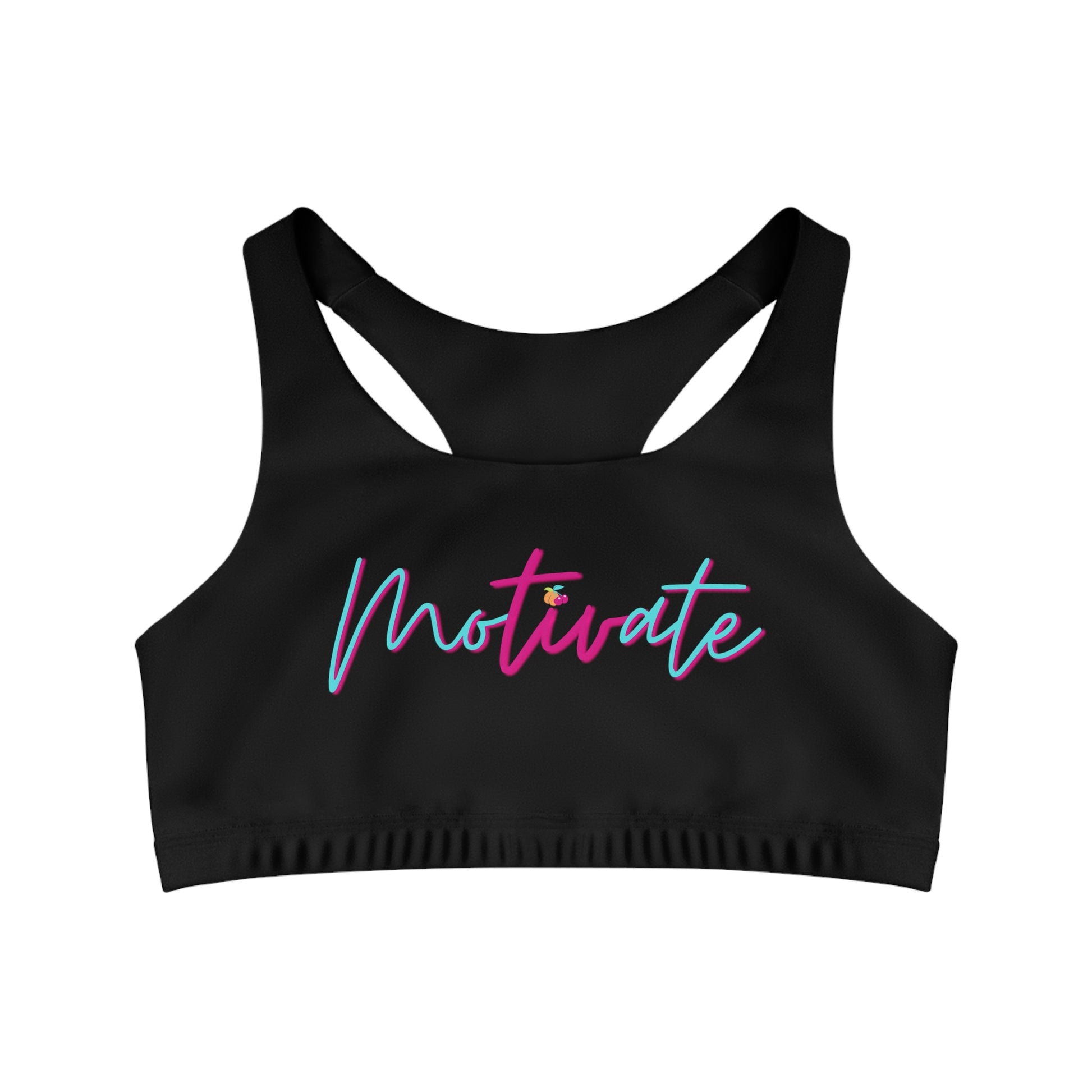 Motivate Sports Bra-Peaches n Cherries