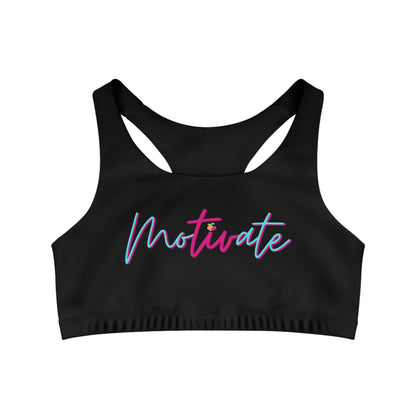 Motivate Sports Bra-Peaches n Cherries