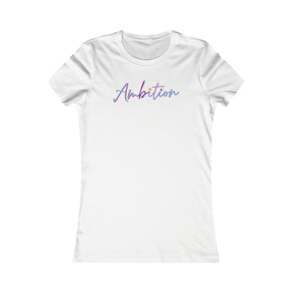 Ambition Slim Tee-Peaches n Cherries