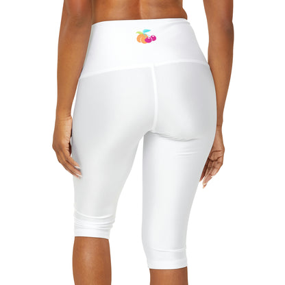 Capri White Leggings v2