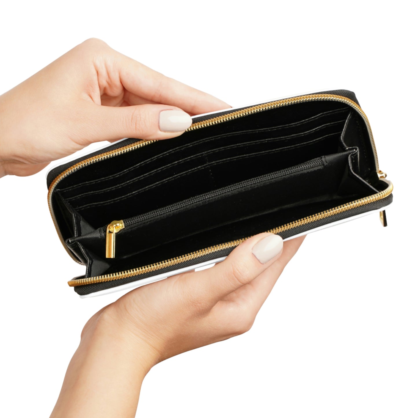PnC White Leather Wallet