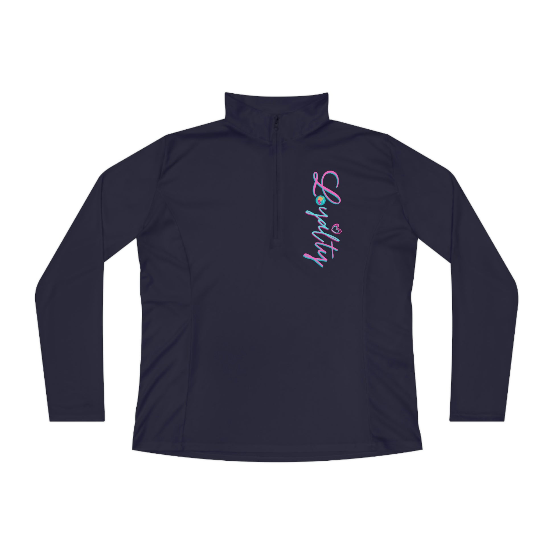 Loyalty-Quarter Zip Pullover-Peaches n Cherries