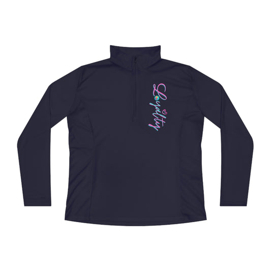 Loyalty-Quarter Zip Pullover-Peaches n Cherries