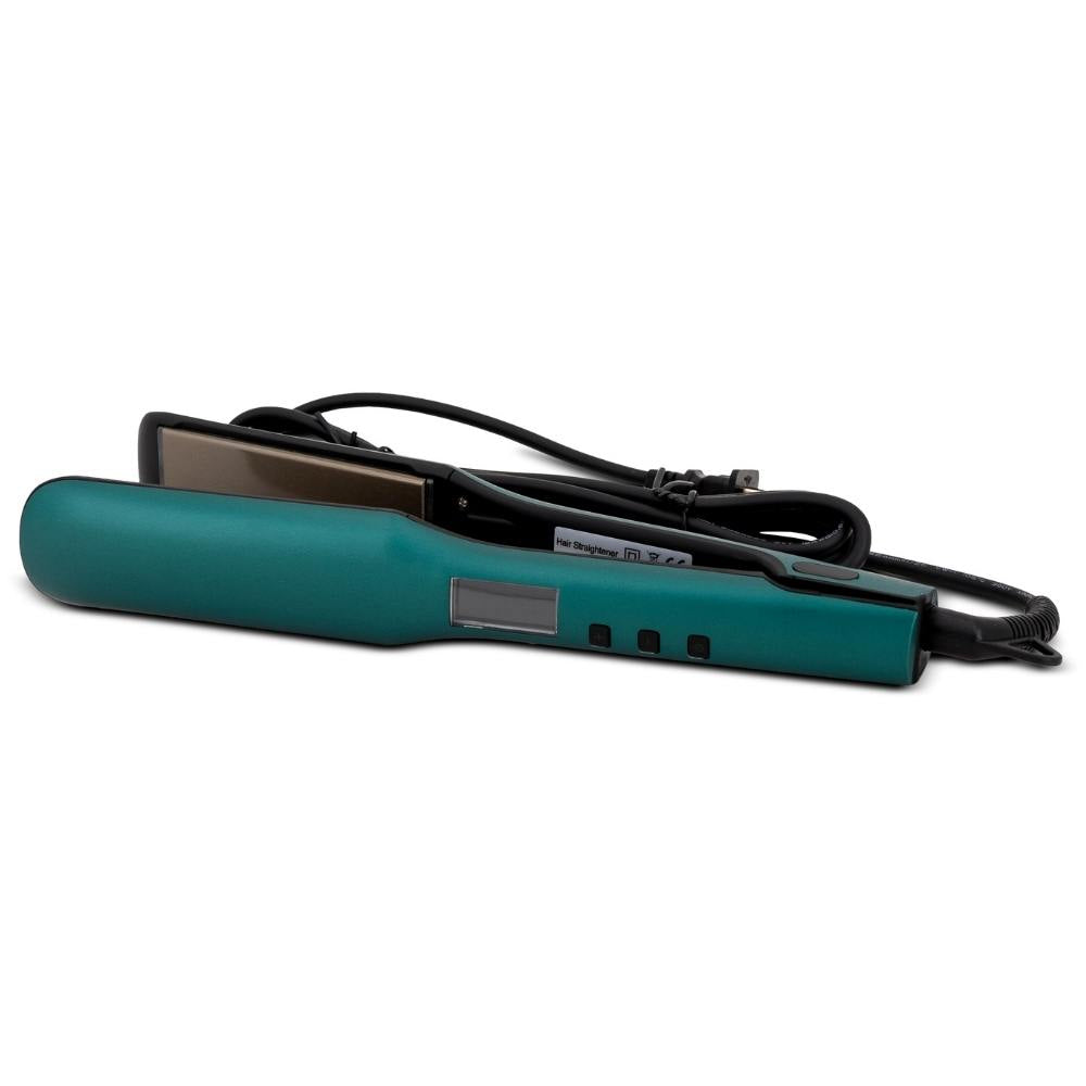 Titanium Flat Iron Green - Peaches n Cherries