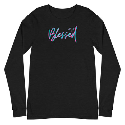 Blessed Long Sleeve Shirt-Peaches n Cherries