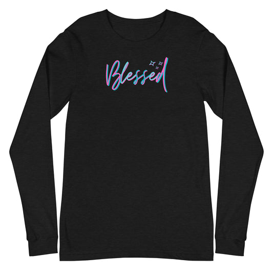Blessed Long Sleeve Shirt-Peaches n Cherries