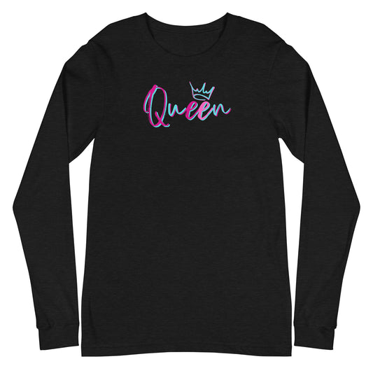 Queen Long Sleeve Shirt-Peaches n Cherries