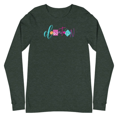 Downtown Long Sleeve Shirt-Peaches n Cherries