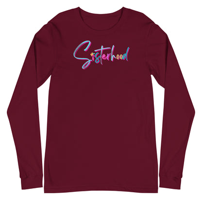 Sisterhood Signature Long Sleeve Shirt-Peaches n Cherries