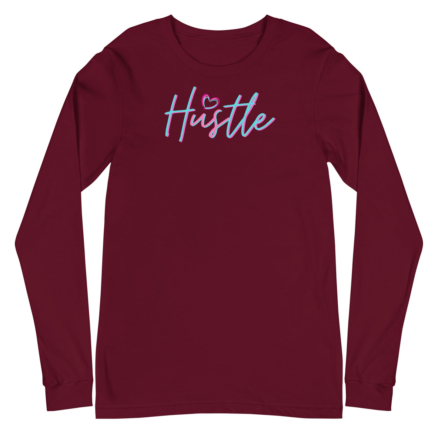 Hustle Long Sleeve Shirt-Peaches n Cherries