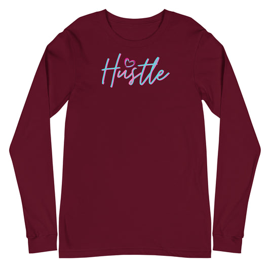 Hustle Long Sleeve Shirt-Peaches n Cherries