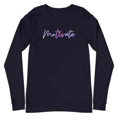 Motivate Long Sleeve Shirt-Peaches n Cherries