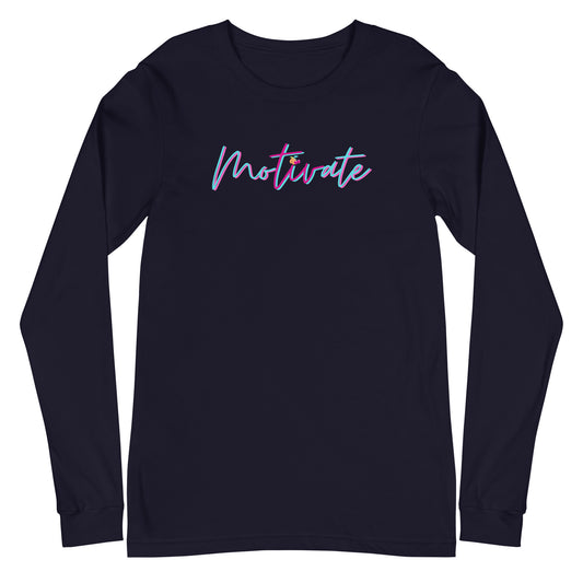 Motivate Long Sleeve Shirt-Peaches n Cherries