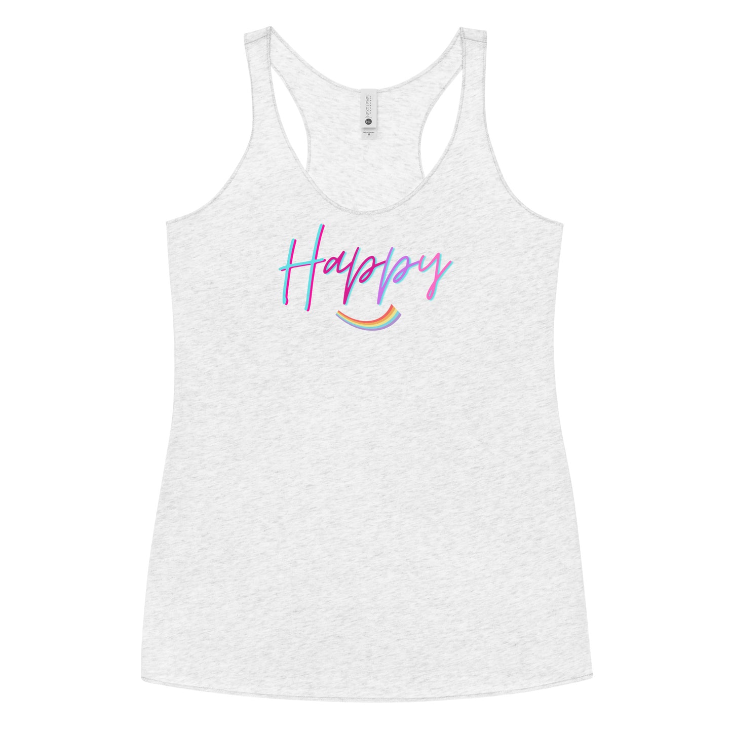 Happy Racerback Tank