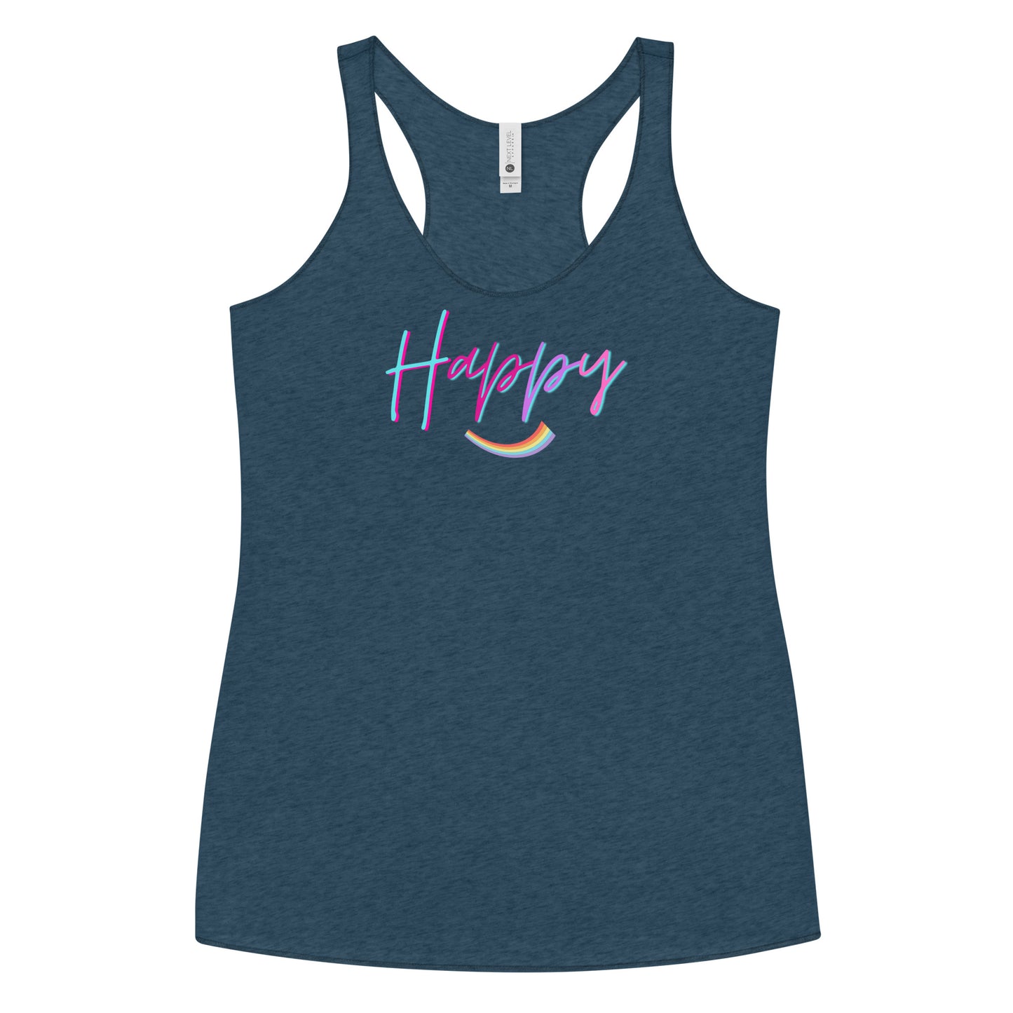 Happy Racerback Tank