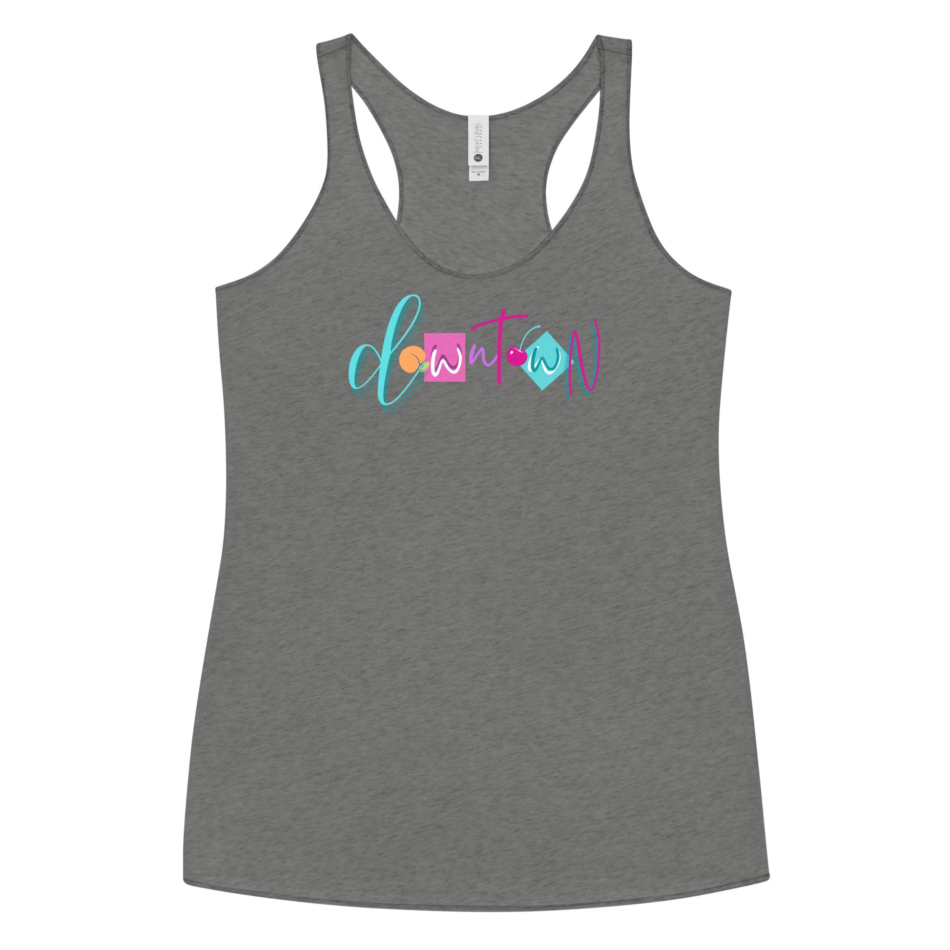 Downtown Racerback Tank-Peaches n Cherries