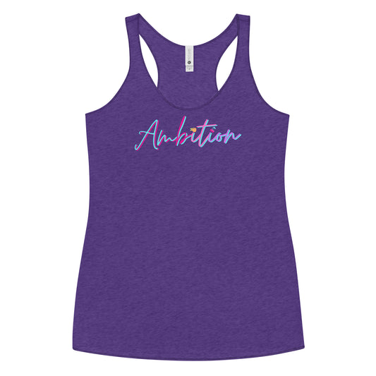 Ambition Racerback Tank-Peaches n Cherries