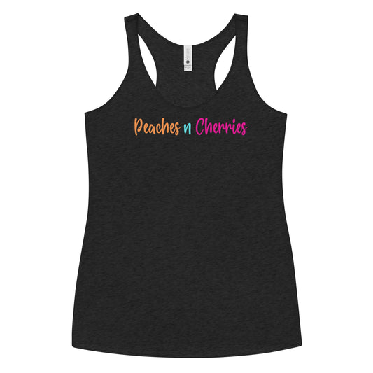 Peaches n Cherries Racerback Tank-Peaches n Cherries
